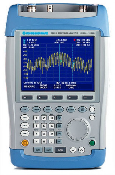 FSH6 - Rohde & Schwarz Spectrum Analyzer - Click Image to Close