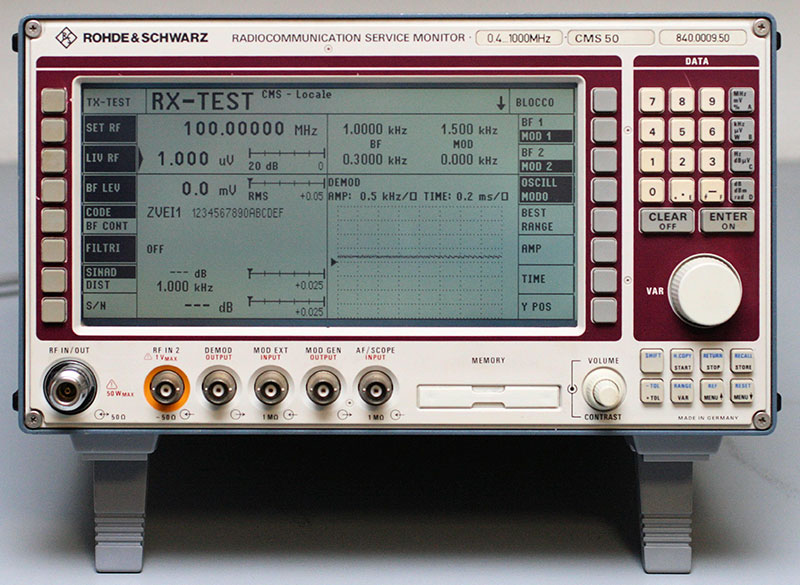CMS50 - Rohde & Schwarz Communication Equipment