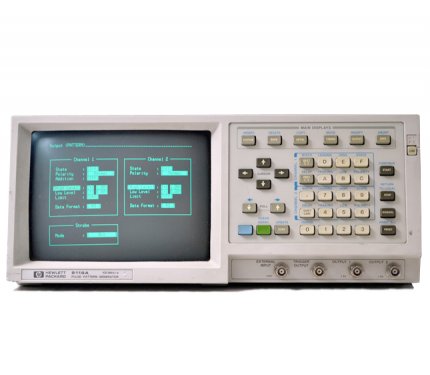 8118A - Keysight (Agilent) Pulse Generator - Click Image to Close