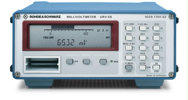 URV55 - Rohde & Schwarz Millivoltmeter - Click Image to Close