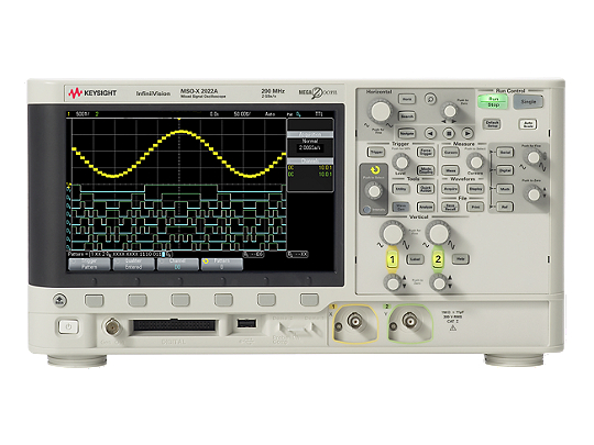 DSOX2002A - Keysight (Agilent) Oscilloscope - Click Image to Close